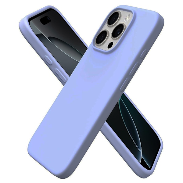 iPhone 16 Pro Max - Elegant & Stöttåligt Silikonskal Vit