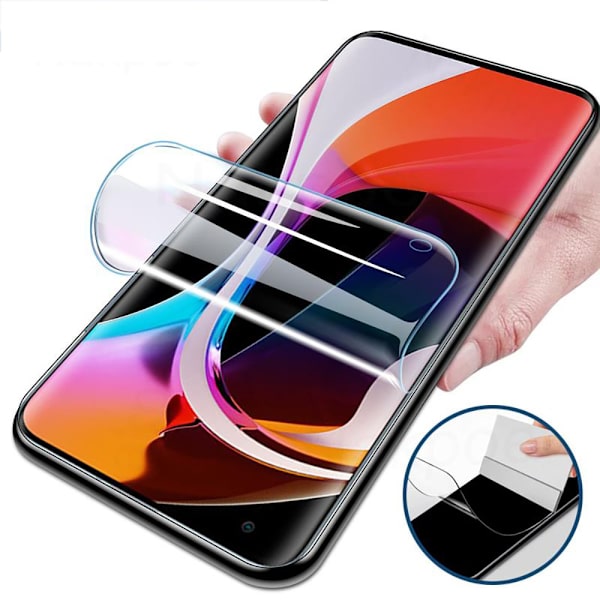 2-PACK Redmi Note 11 Pro 5G Skärmskydd Hydrogel HD 0,3mm Transparent