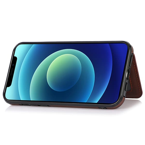 iPhone 14 Plus - Skal med Korthållare Blå