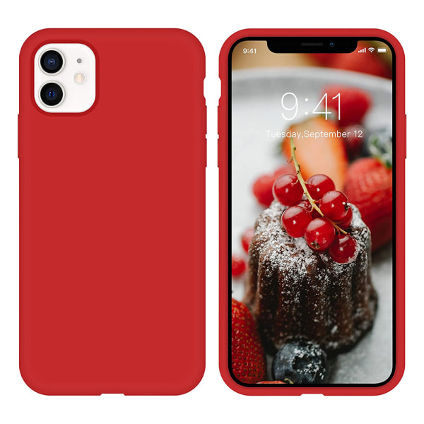 iPhone 11 - Floveme Cover Röd