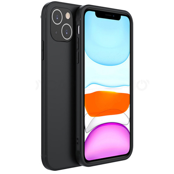iPhone 14 - Stilfuld mat finish NILLKIN Thin Shell Svart