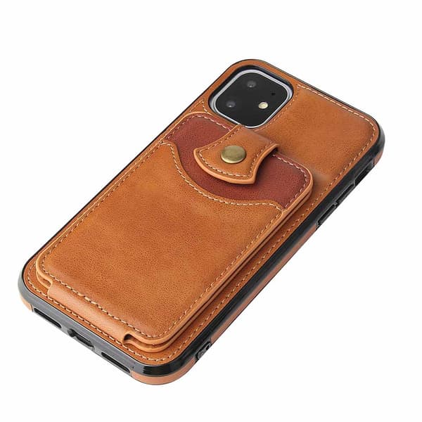 iPhone 11 Kortfack Skal - Praktiskt och Elegant Skydd Grå