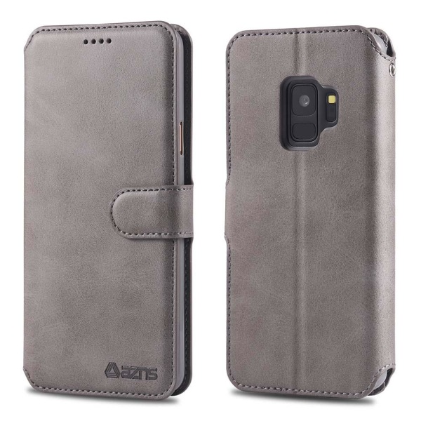 Samsung Galaxy S9 - Praktisk Yazunshi Wallet Case Röd