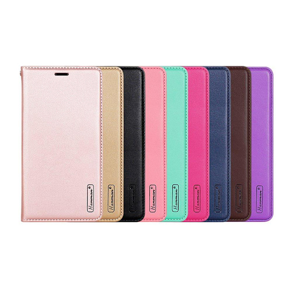 Hanman Plånboksfodral till iPhone 8 Plus Roséguld