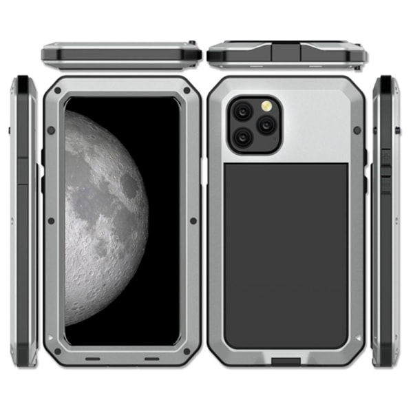 iPhone 11 Pro - Stilfuldt beskyttende HEAVY DUTY-cover Silver