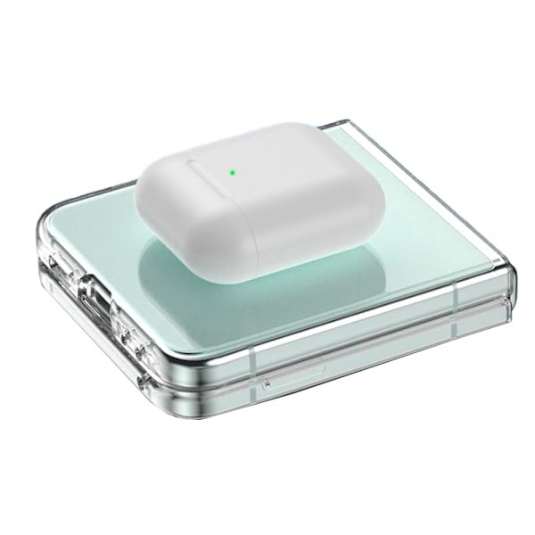 Samsung Galaxy Z Flip 6 - Transparent Slitstark Skyddsskal Transparent