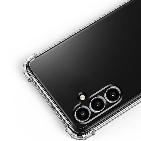Samsung Galaxy S24 FE - Airbagfunktion & Fullt Skydd Transparent