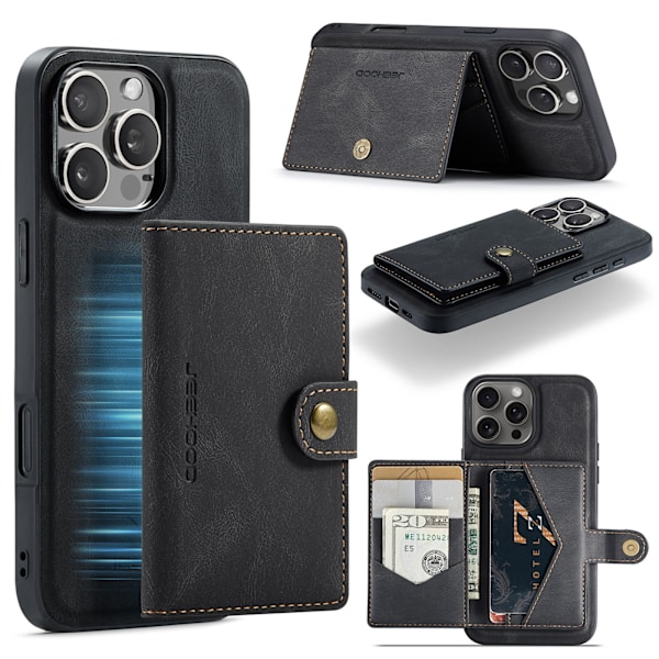 iPhone 16 Pro Max - Magnetiskt Skal med Stil och Funktion! Brun
