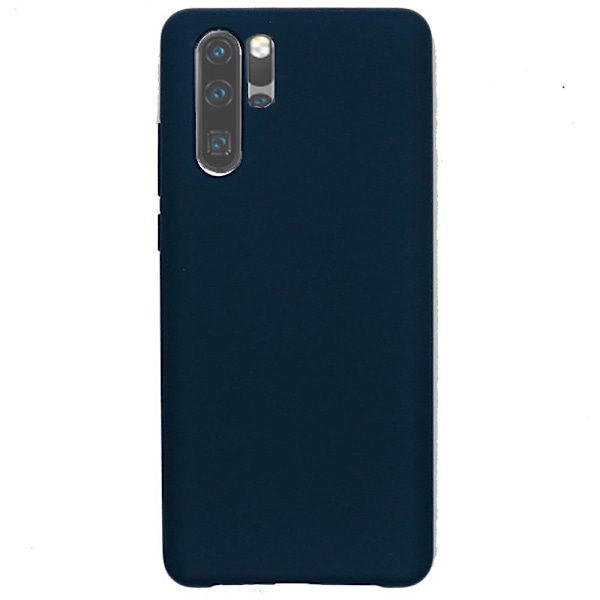 Huawei P30 Pro - Skyddande Stilsäkert Silikonskal (NKOBEE) Svart Svart