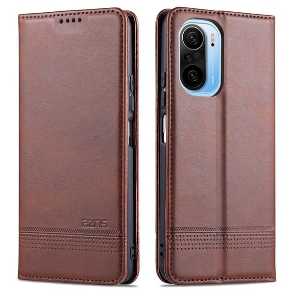 Xiaomi Mi 11i - Smidigt Plånboksfodral AZNS Brun