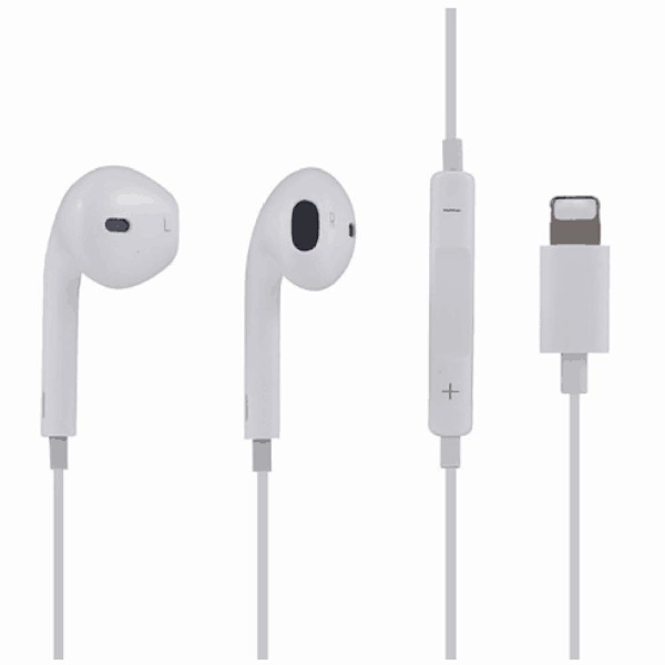 Smarta Earpods/Hörlurar/headset Lightning-ingång (BLUETOOTH) Vit
