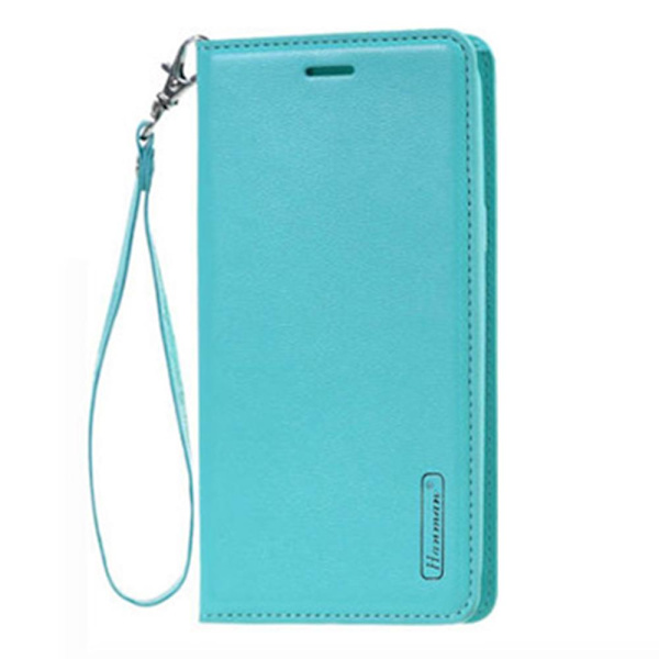 iPhone 12 Mini - Stilsäkert HANMAN Plånboksfodral Rosaröd