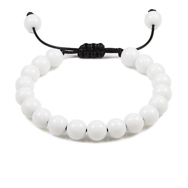 Hållbart Stenkulors Armband Black Pine Light Blue