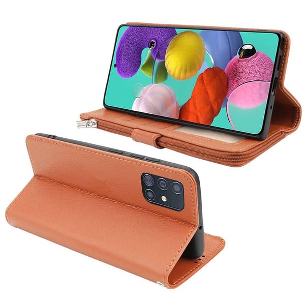 Samsung Galaxy A51 - Robust pung etui Röd