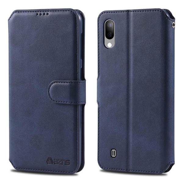 Samsung Galaxy A10 - Stilrent AZNS Plånboksfodral Mörkblå