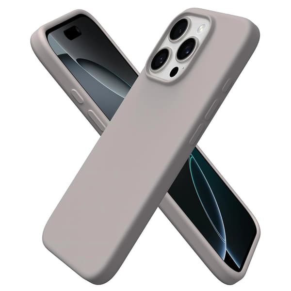 iPhone 16 Pro Max - Elegant & Stöttåligt Silikonskal Hot Pink
