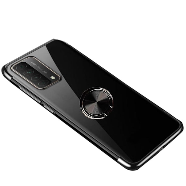 Huawei P Smart 2021 - Skal med Ringhållare Roséguld
