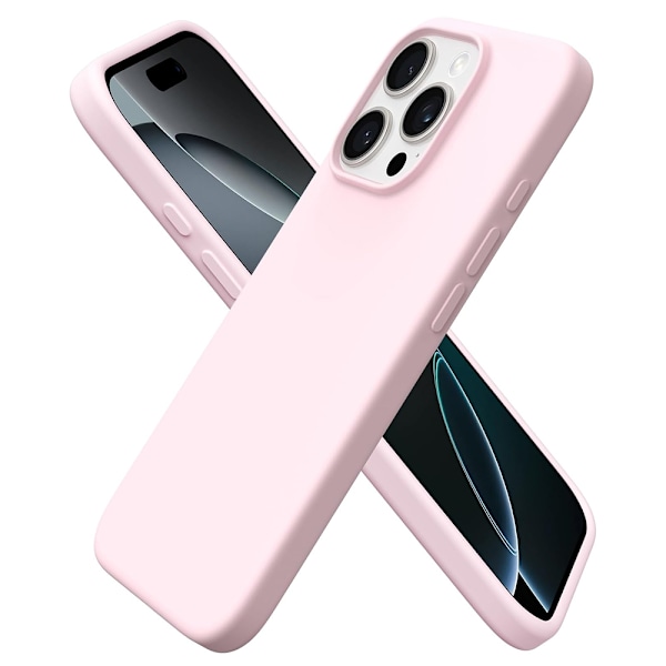 iPhone 16 Pro Max - Elegant & Stöttåligt Silikonskal Mörkblå