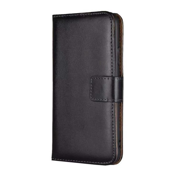 iPhone XS Max - Stilrent Plånboksfodral i Läder från TOMKAS Brun Brun