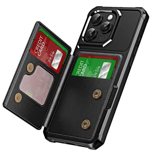 iPhone 12 Pro Max Plånboksfodral  Slimmad & Smidig Design