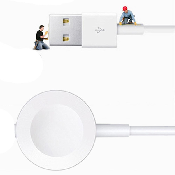 Apple iWatch Tr�dl�s Laddnings Platta Grå