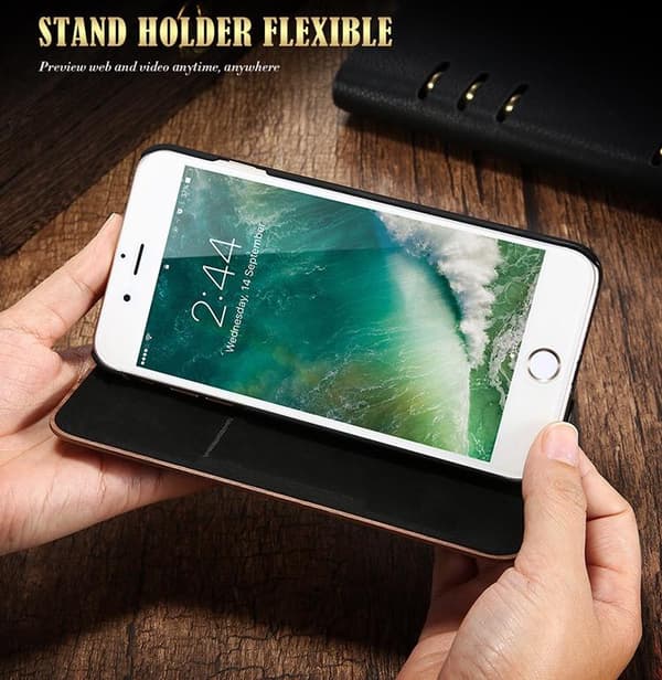 Iphone 6/6S Plus - Stilsäkert Fodral i Bamboo Trä Hög kvalité Bamboo
