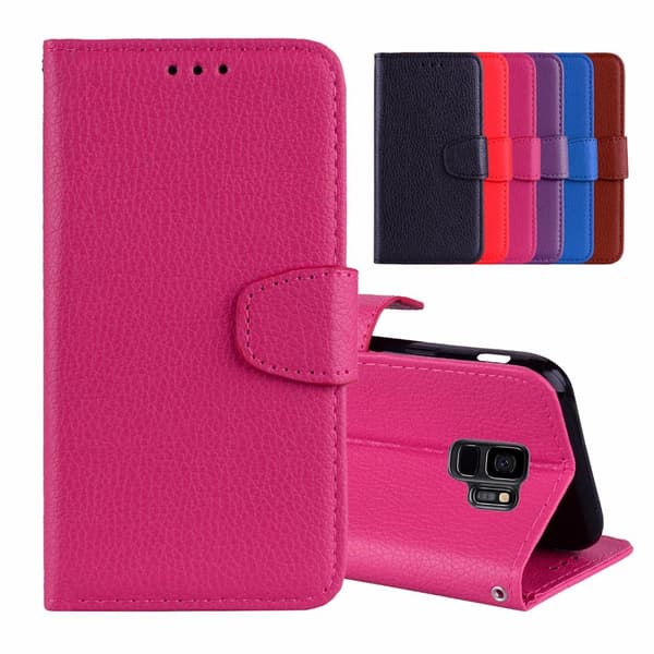 Samsung Galaxy S9 - Stilrent Plånboksfodral från NKOBEE Rosa