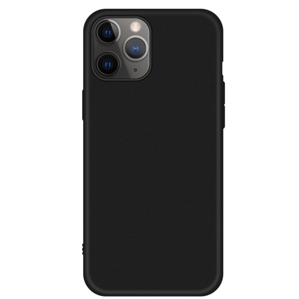 iPhone 14 Pro Max - Tunt Skyddsskal & Mjukt Skärmskydd Svart