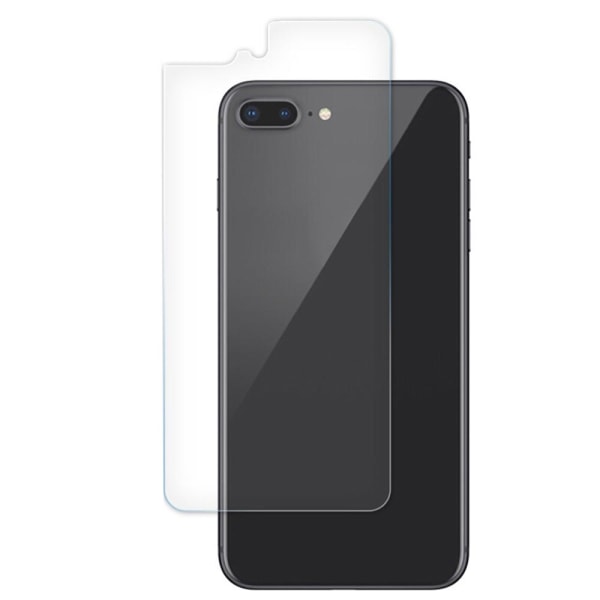 iPhone 8 Plus Skärmskydd Fram- & Baksida Soft PET 9H 0,2mm Transparent Transparent/Genomskinlig