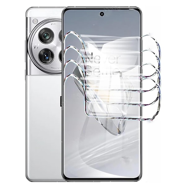 OnePlus 12 Hydrogel Skärmskydd HD 0,2mm för Ultimat Skydd