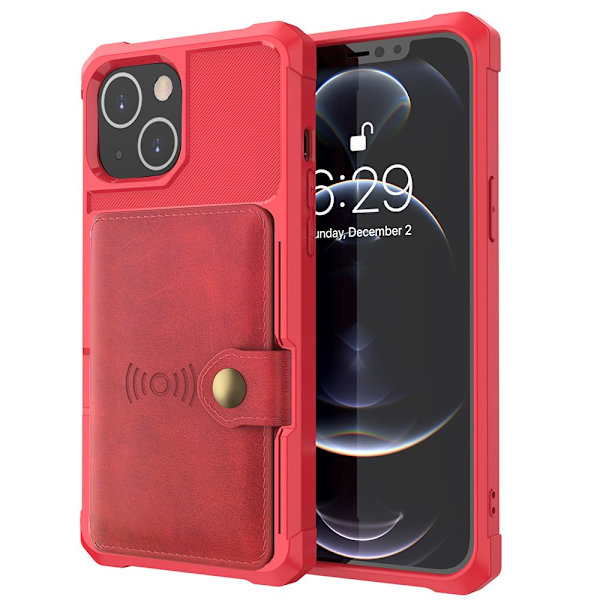 iPhone 13 - Etui med kortholder Blå