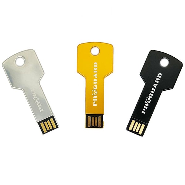 ProGuard USB 2.0 minne flash (Metall) 16GB Blå