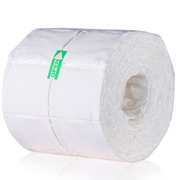 Rengörings Pads (Bomull) Vit Rengörings Pads 500st