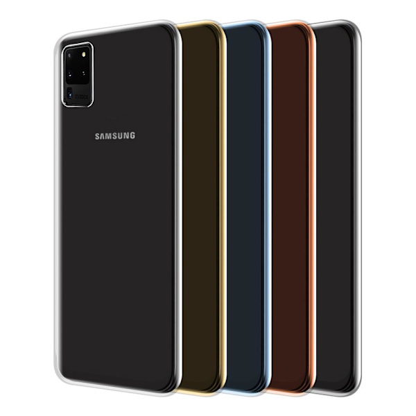 Samsung Galaxy S20 Ultra - Heltäckande Silikonskal Black Svart