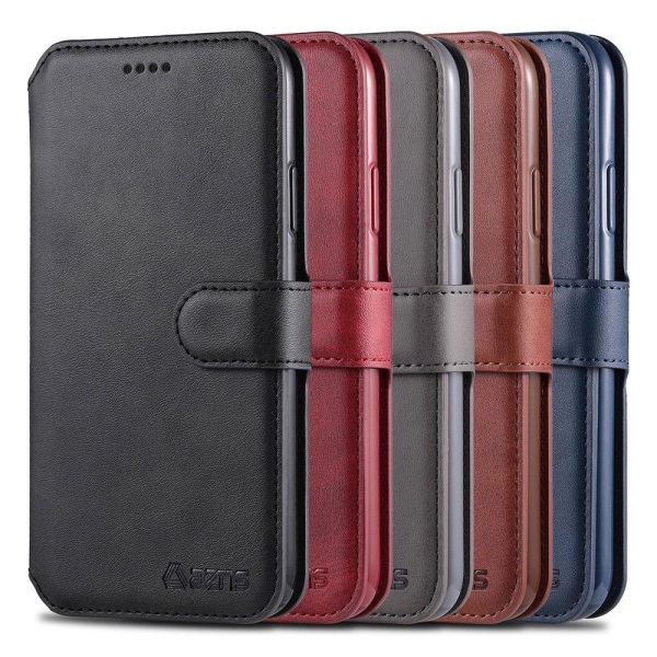 iPhone 12 Mini - Stilfuldt YAZUNSHI Wallet etui Svart