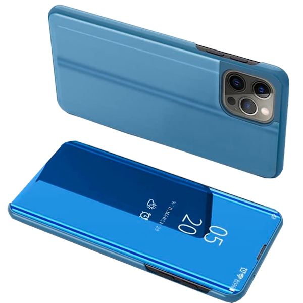 iPhone 15 Pro - Stilsäkert Smart LEMAN Fodral Svart