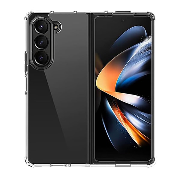 Samsung Galaxy Z Fold 6 - Hybridskal med Stötdämpande Hörn Transparent