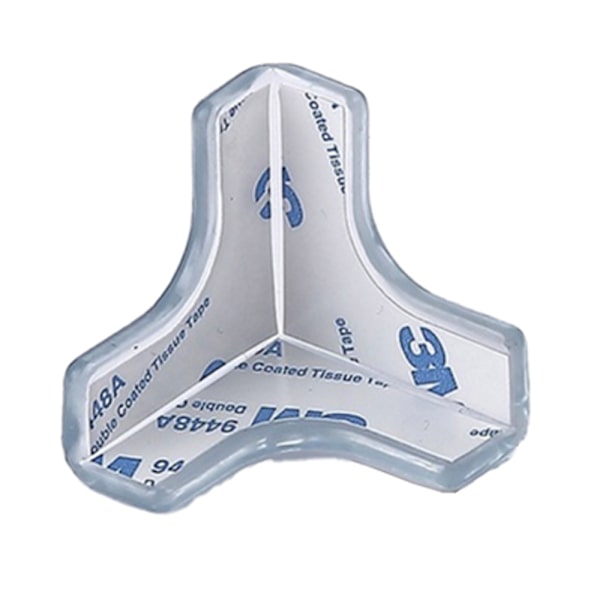 4-PACK & 8-PACK Självhäftande Hörnskydd Babysäkerhet 4-PACK Svart