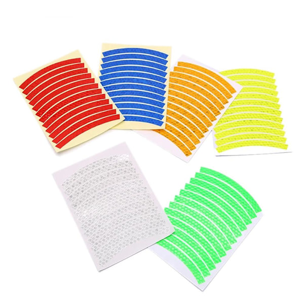 12-Pack Reflex Strips Vandafvisende Orange