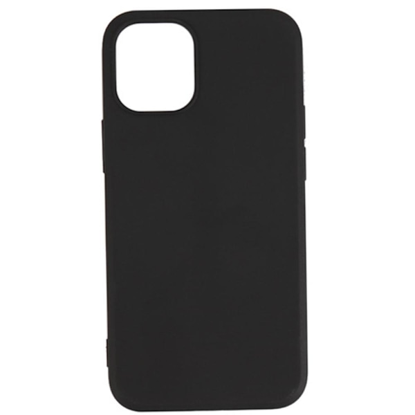 iPhone 12 - Mattbehandlat Skal Black Svart