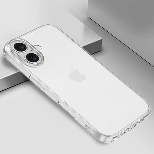iPhone 16 - Skal med Klar Minimalistisk Design, Maximal Säkerhet