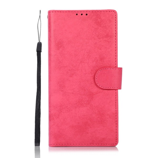 Samsung Galaxy S22 Ultra - LEMAN Plånboksfodral Rosa
