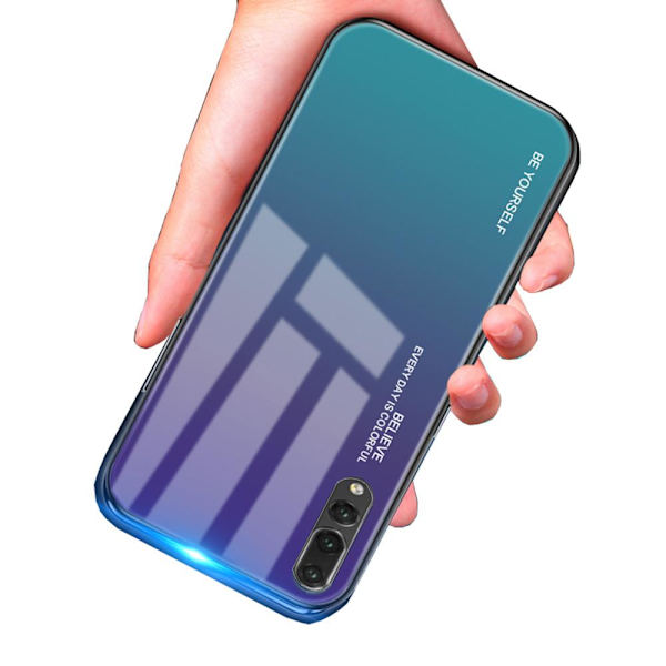 Huawei P20 Pro - Stötdämpande Effektfullt Galaxy Rain Skal 1