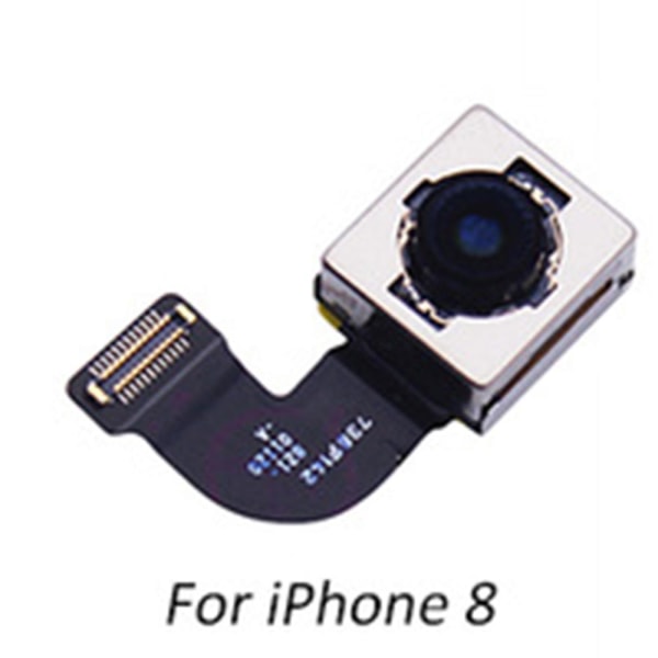 iPhone 8 - Kvalitets bakkamera Svart