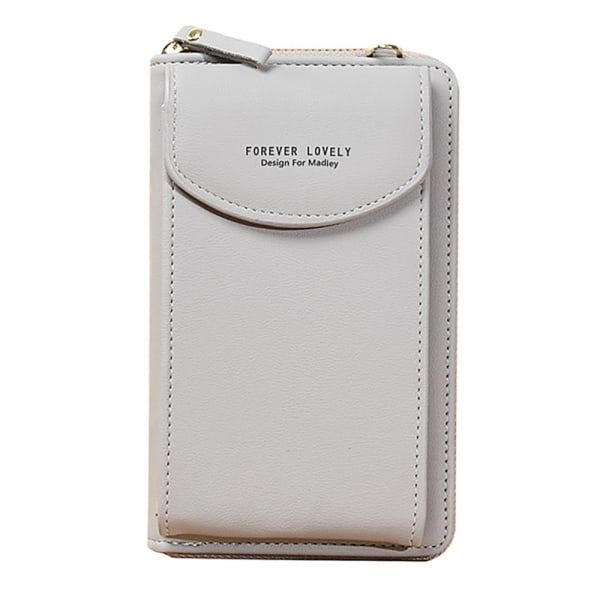 Stils�ker H�g Kvalitet Crossbody Handv�ska Grå