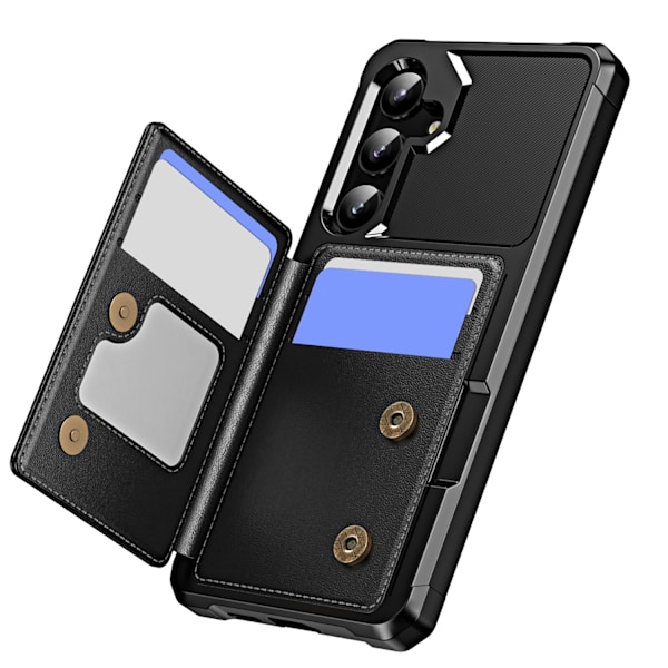 Samsung Galaxy S24 Plånboksfodral - Rymmer 4 Kort & Skyddar Perfekt