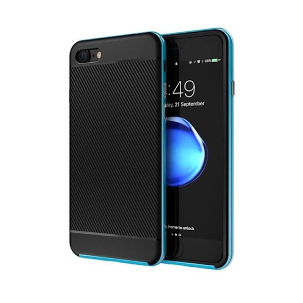 NANO-HYBRID-Stötdämpande skal för IPHONE 6/6S PLUS, FLOVEME Blå