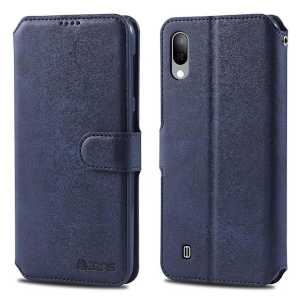 Samsung Galaxy A10 - Stilrent AZNS Plånboksfodral Svart