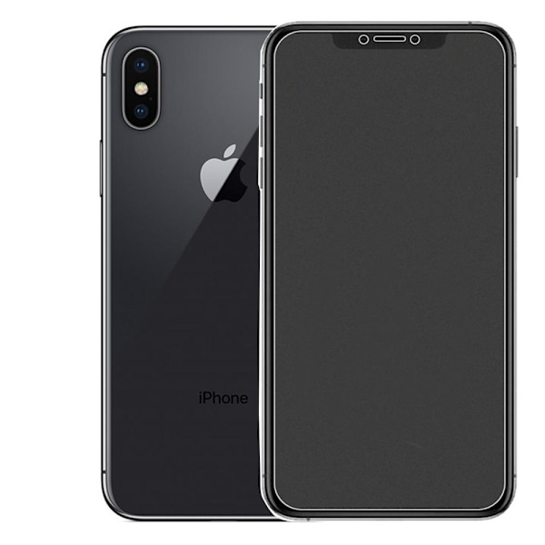Skärmskydd Anti-Fingerprints 0,3mm iPhone X/XS Transparent/Genomskinlig