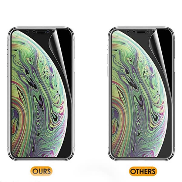 iPhone XR 3-PACK Skärmskydd 9H Nano-Soft Screen-Fit HD-Clear Transparent